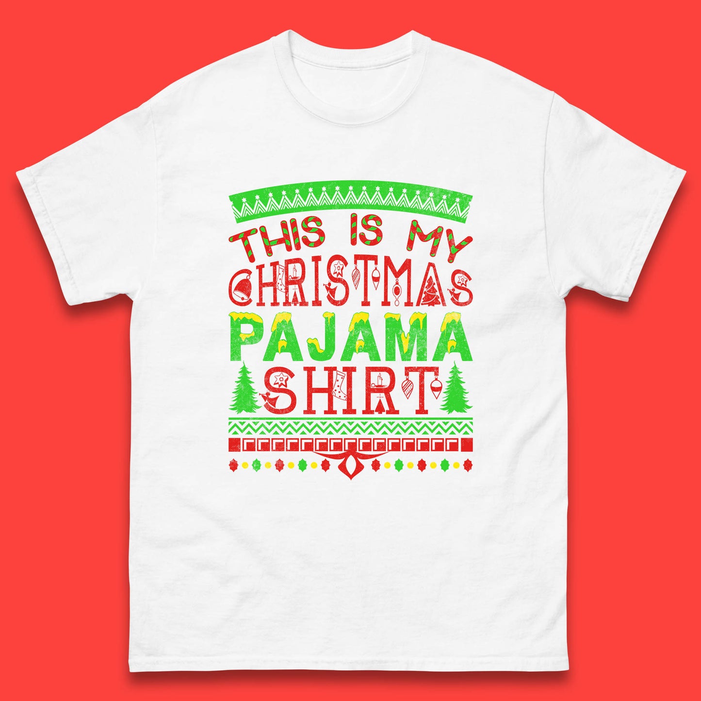 this is my christmas pajama shirt t shirt