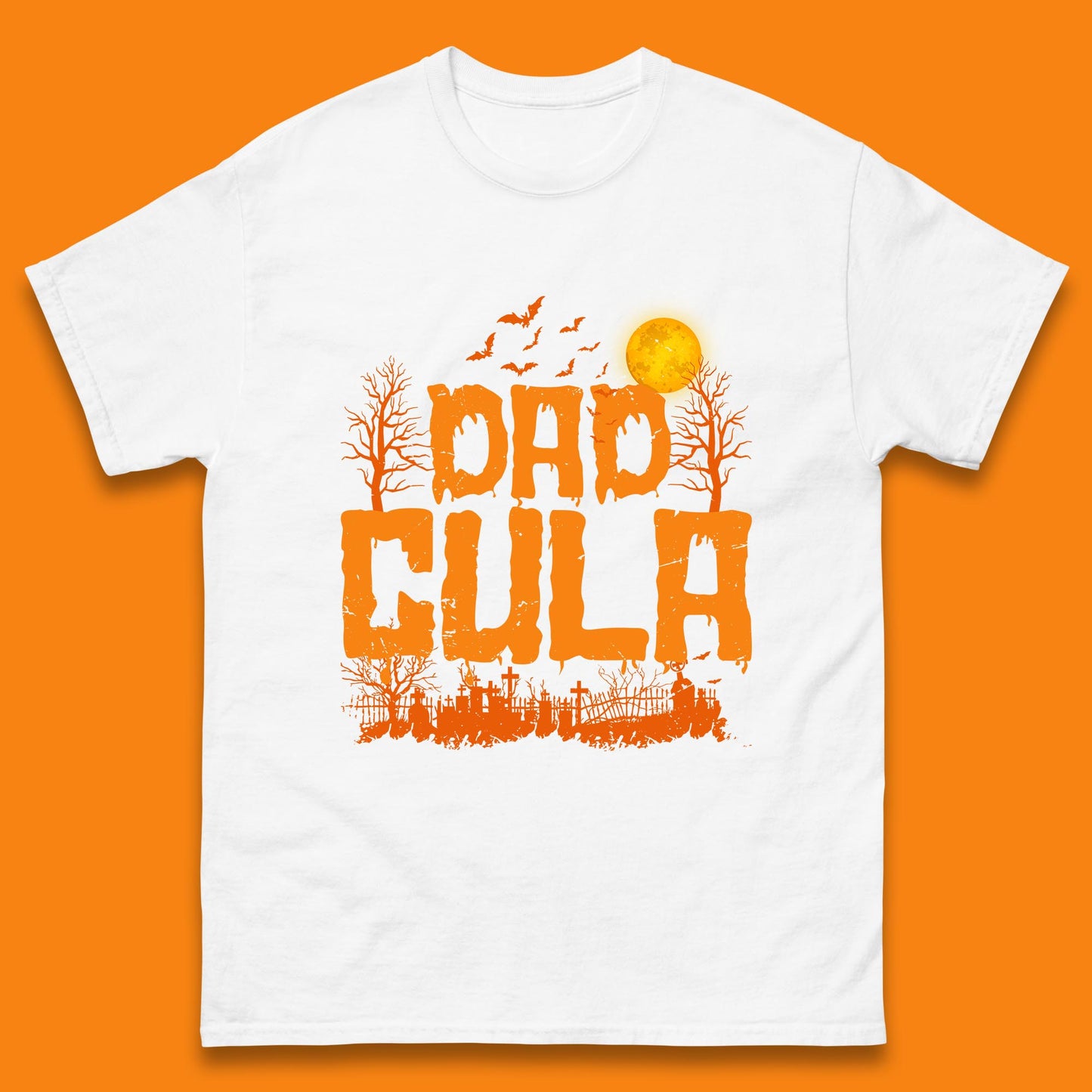 Dadcula Halloween Funny Monster Ghost Spooky Dad Gift Mens Tee Top