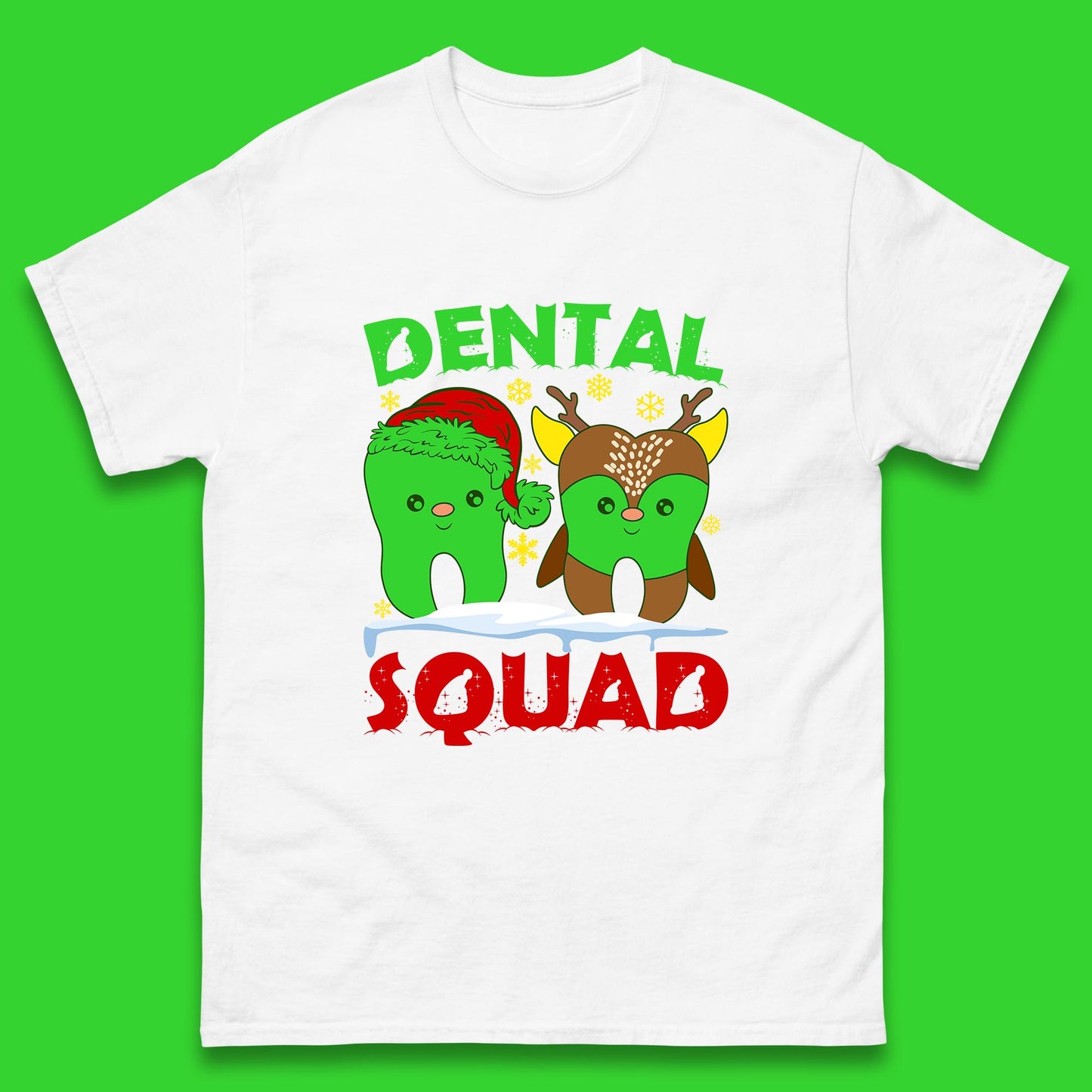 christmas dental squad t shirt
