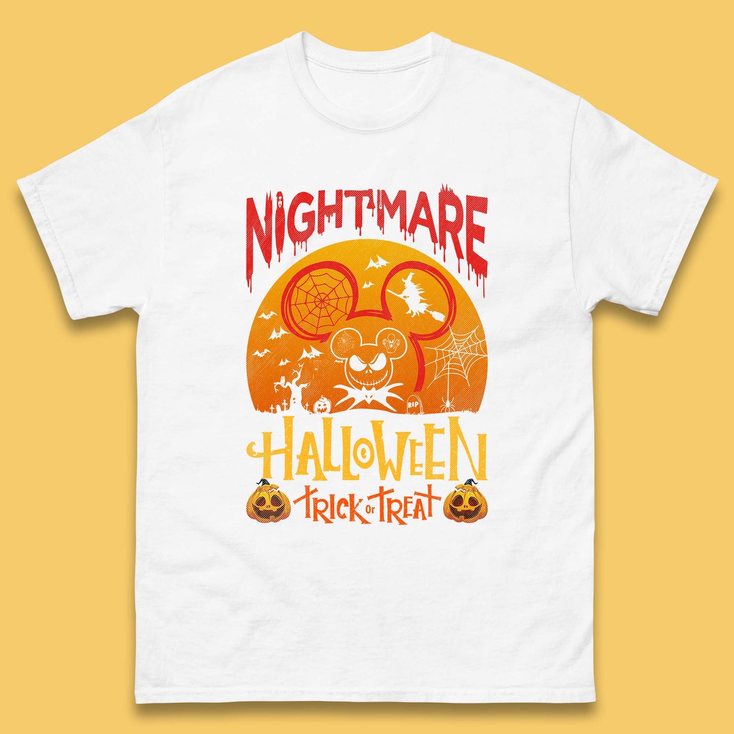 halloween mickey mouse jack skellington t shirt