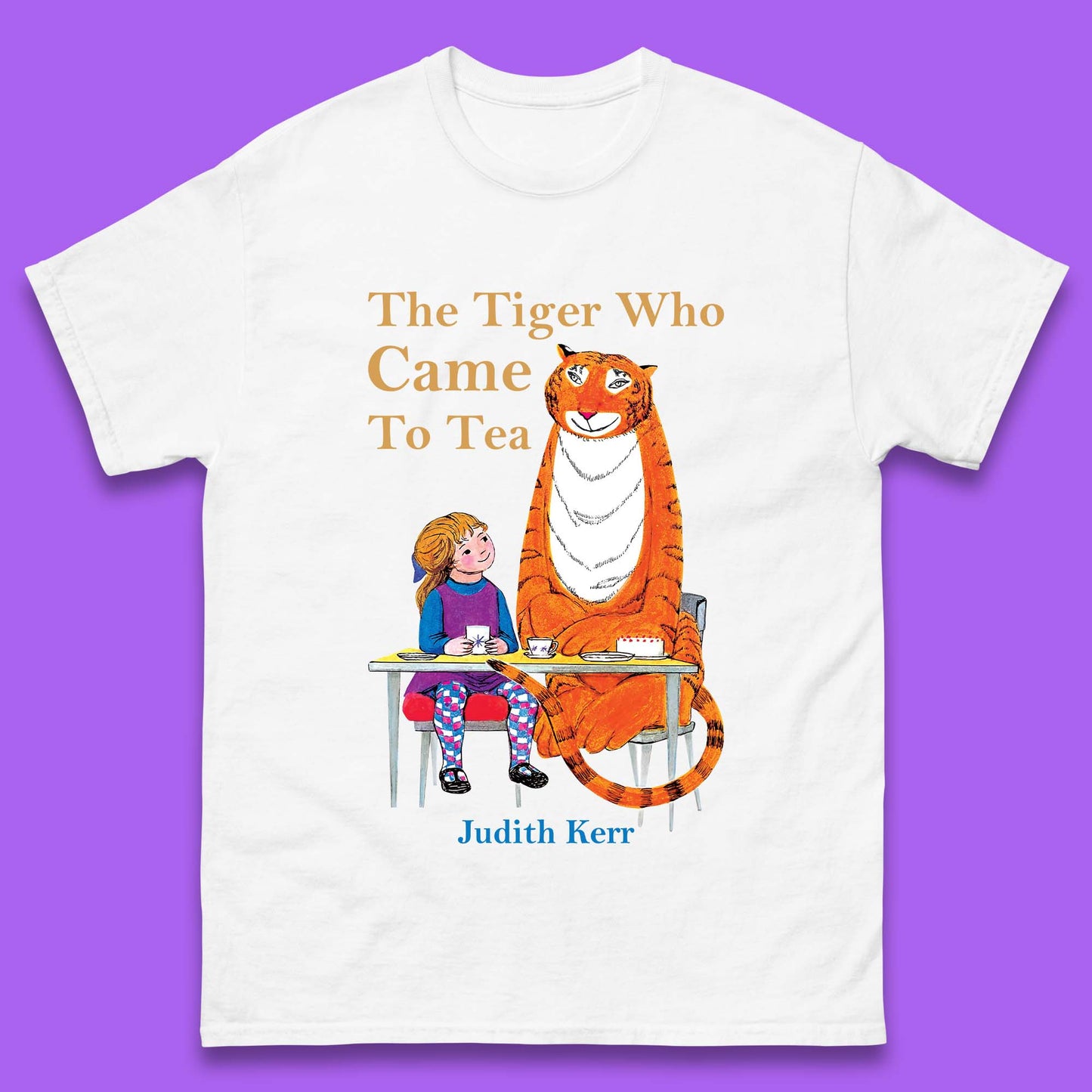 The Tiger Who Came To Tea Mens T-Shirt