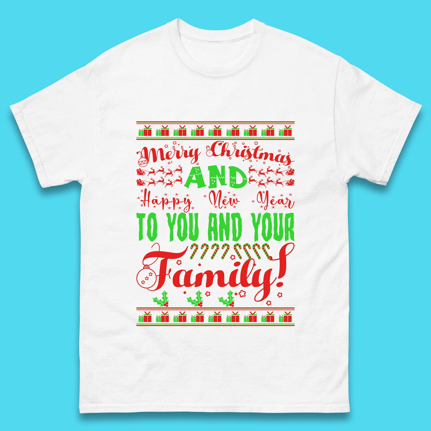merry christmas family t shirt