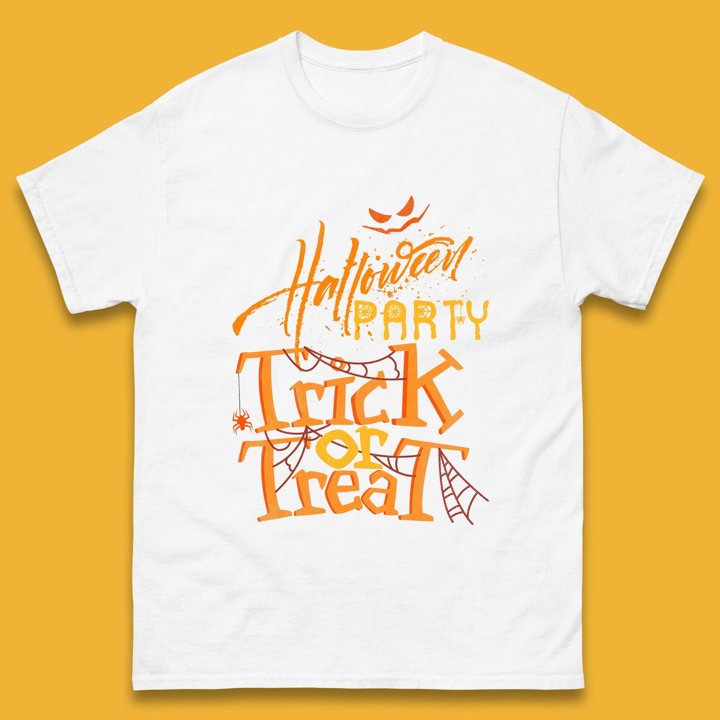 Happy Halloween Trick Or Treat Horror Scary Spooky Vibes Mens Tee Top