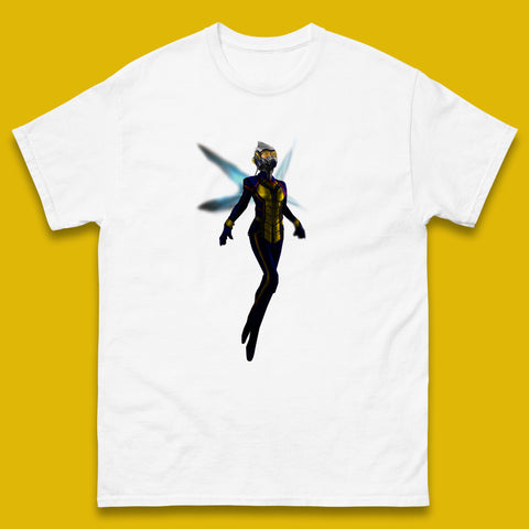 Marvel The Wasp Ant-Man Hank Pym Ghost Hope Pym Superhero Fictional Avengers Movie Character  Mens Tee Top