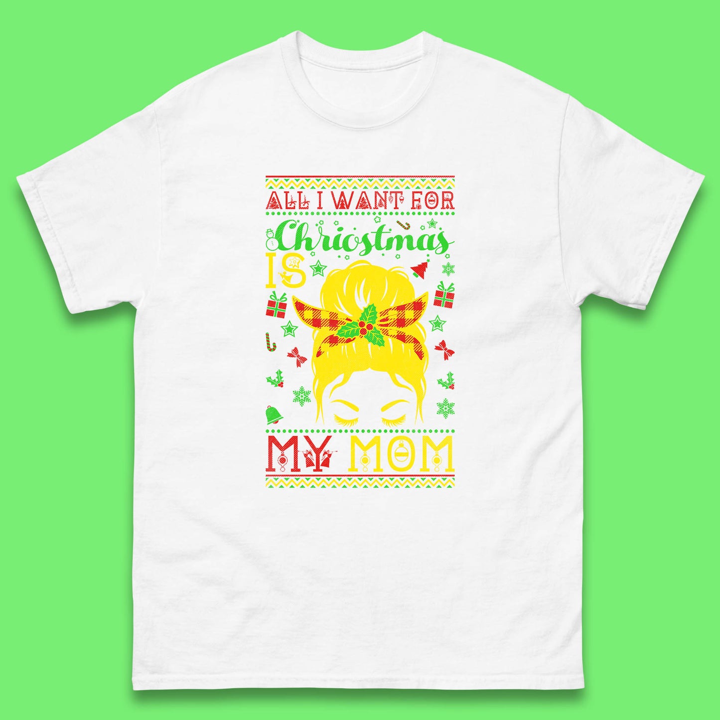 mom christmas t shirt