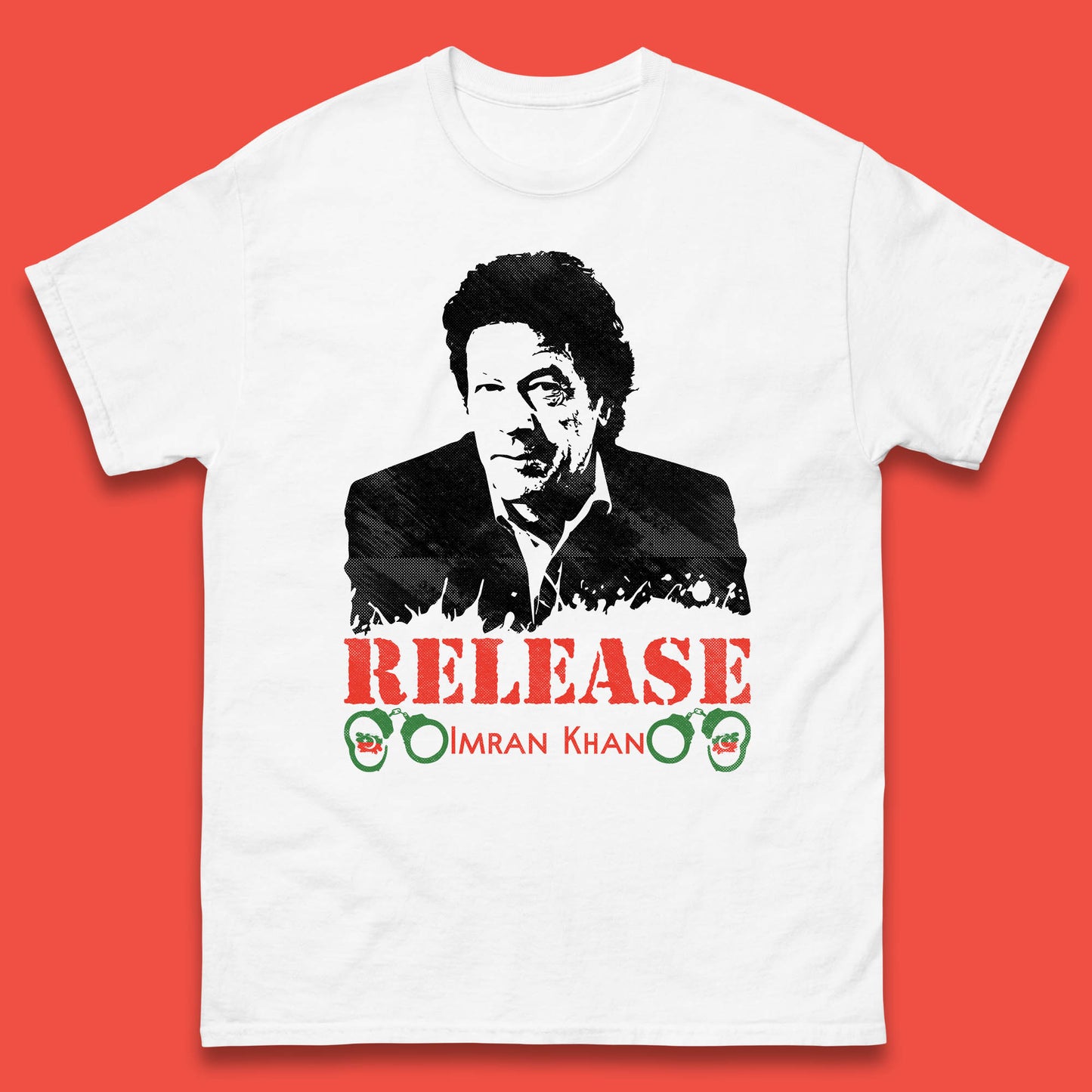 Release Imran Khan Prisoner No 804 Behind You Skipper Stand With Imran Khan Pakistan Pride Of Nation Mens Tee Top