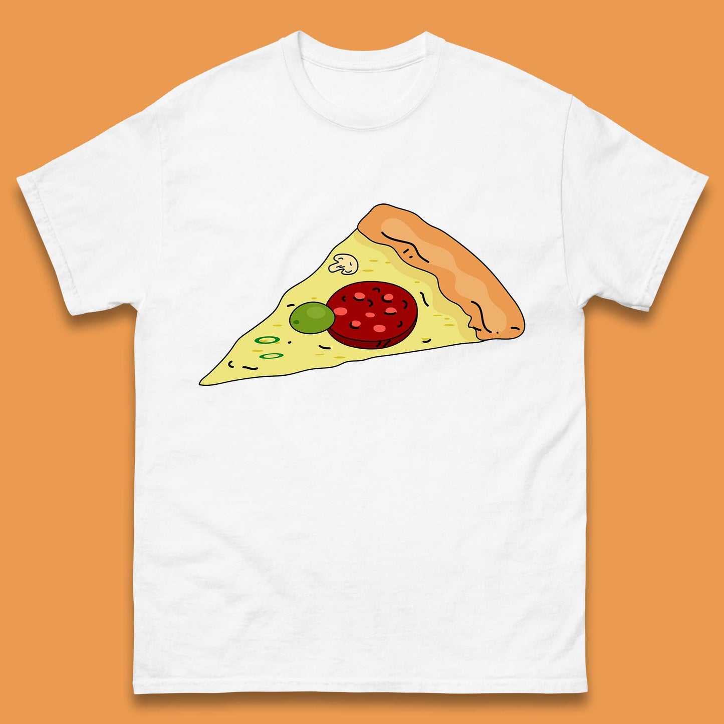 Italian Pizza Slice Pizzaologist Pizza Lover Pizza Holic Pizza Addict Mens Tee Top
