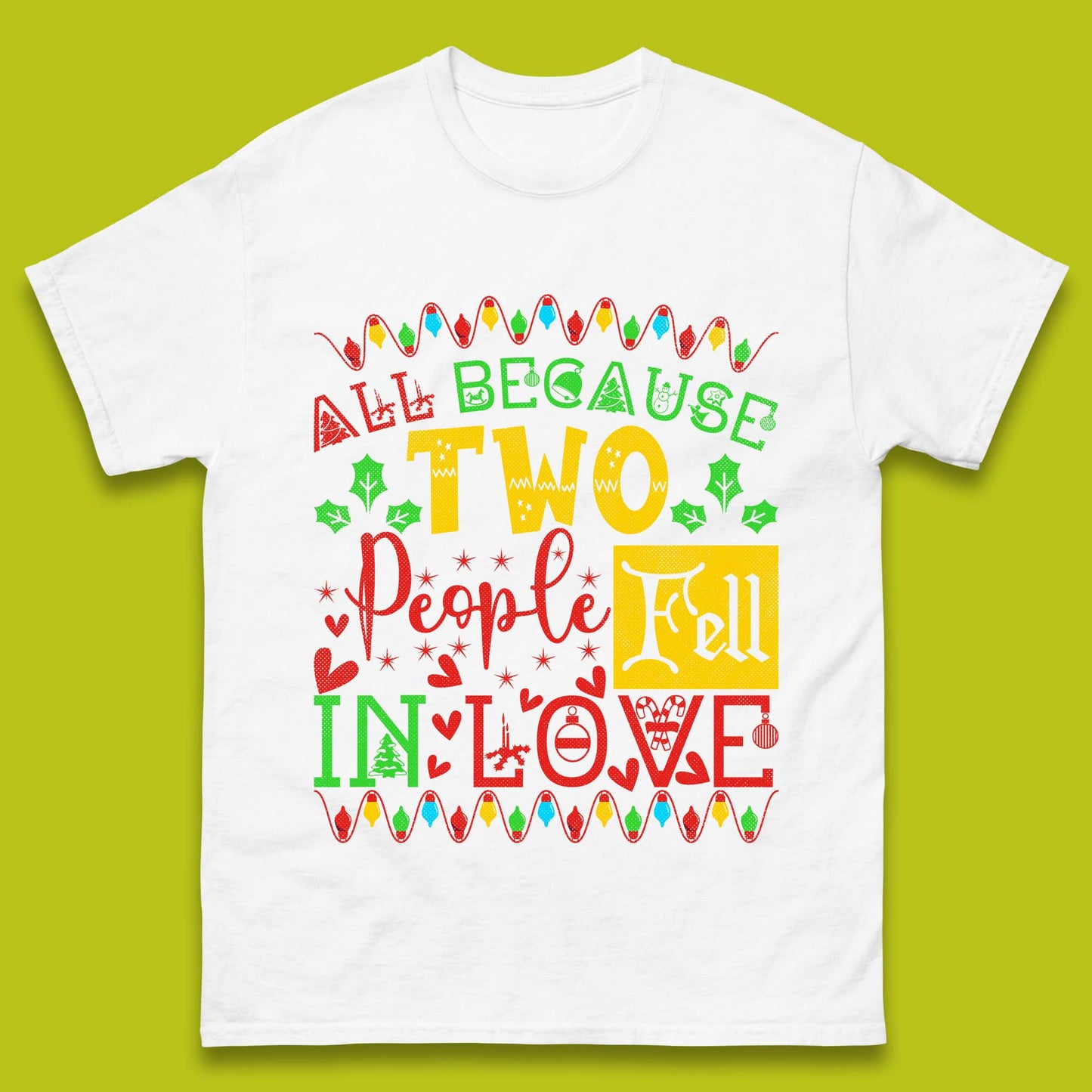 Love Christmas Mens T-Shirt