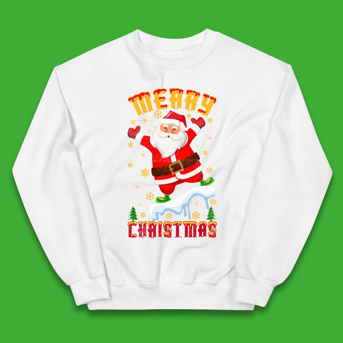 merry christmas santa claus jumper