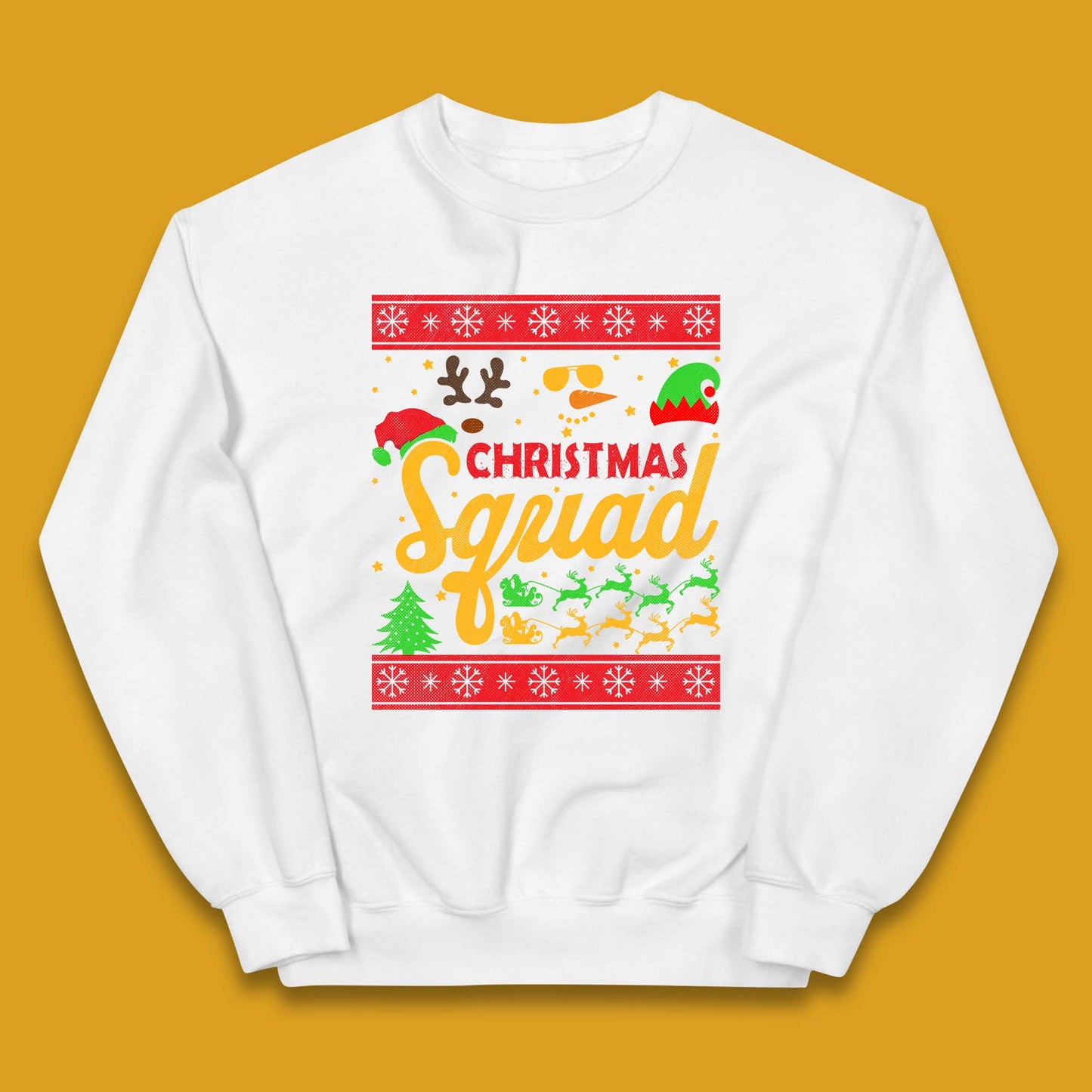 Christmas Squad Kids Jumper