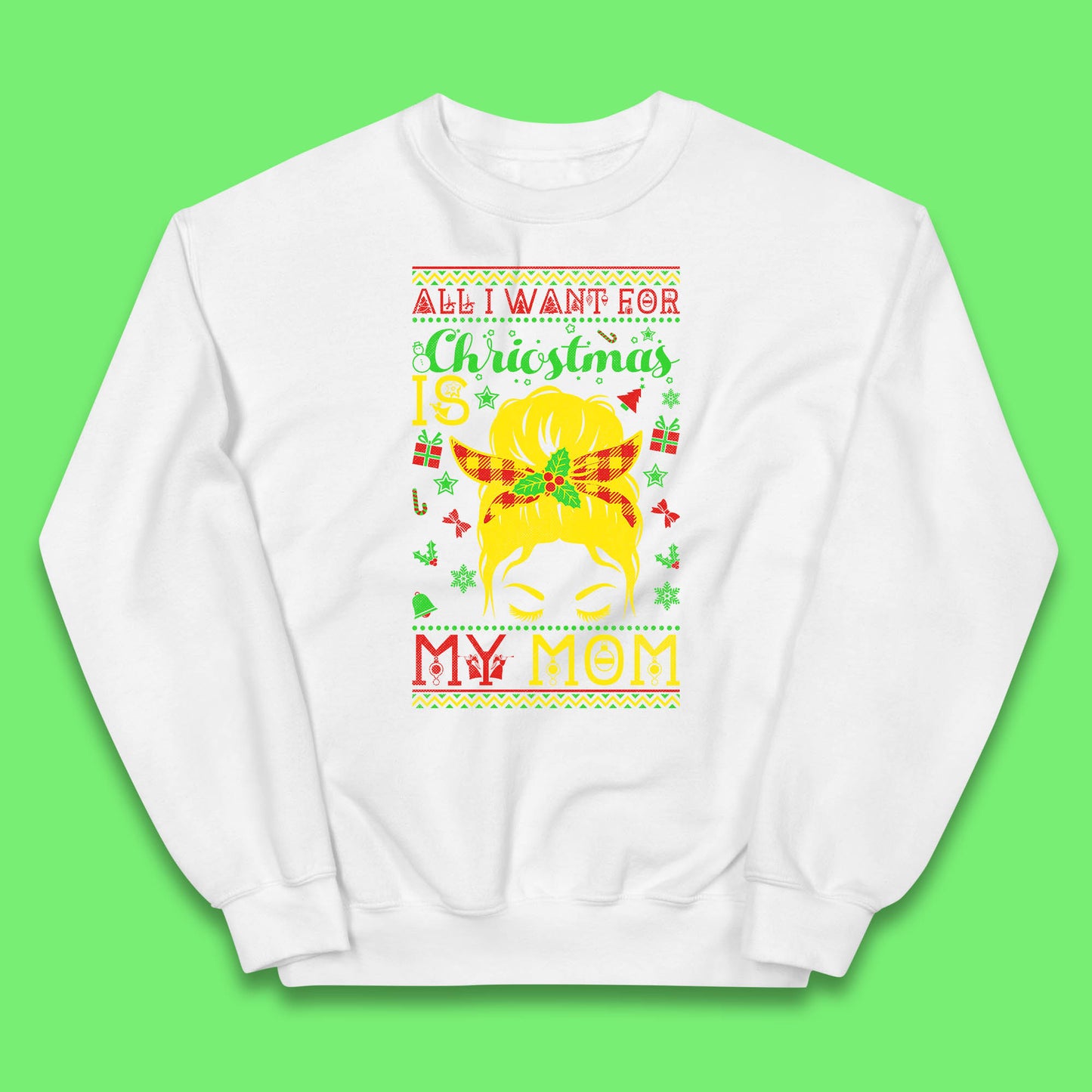 mom christmas jumper