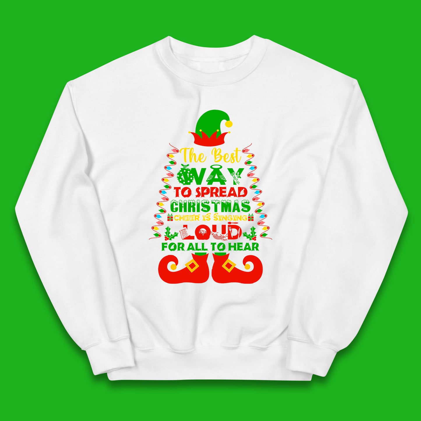 elf christmas jumper