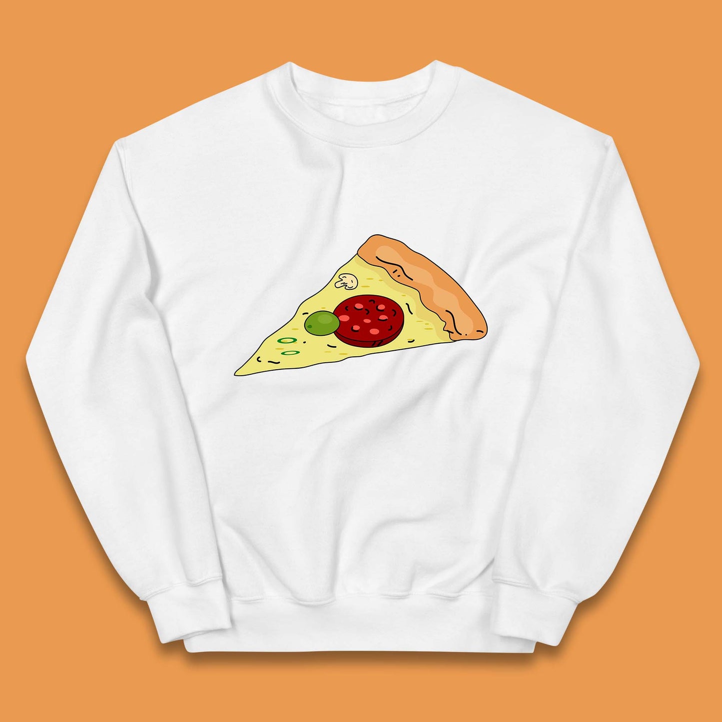 Italian Pizza Slice Pizzaologist Pizza Lover Pizza Holic Pizza Addict Kids Jumper