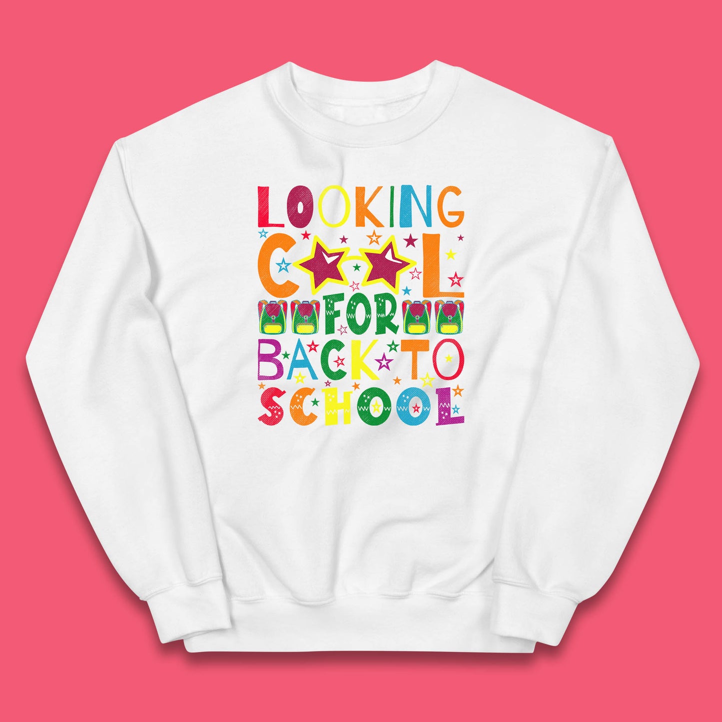 Looking Cool For Back To School First Day Of School Welcome First Day Kids Jumper