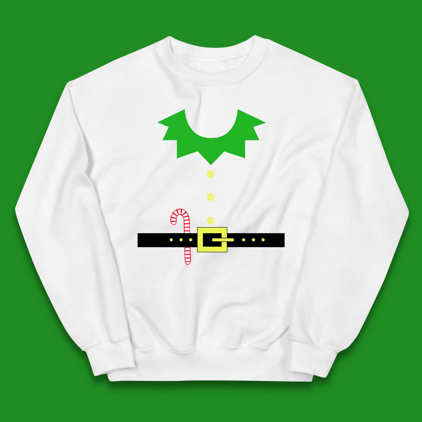 christmas elf costume christmas candy jumper