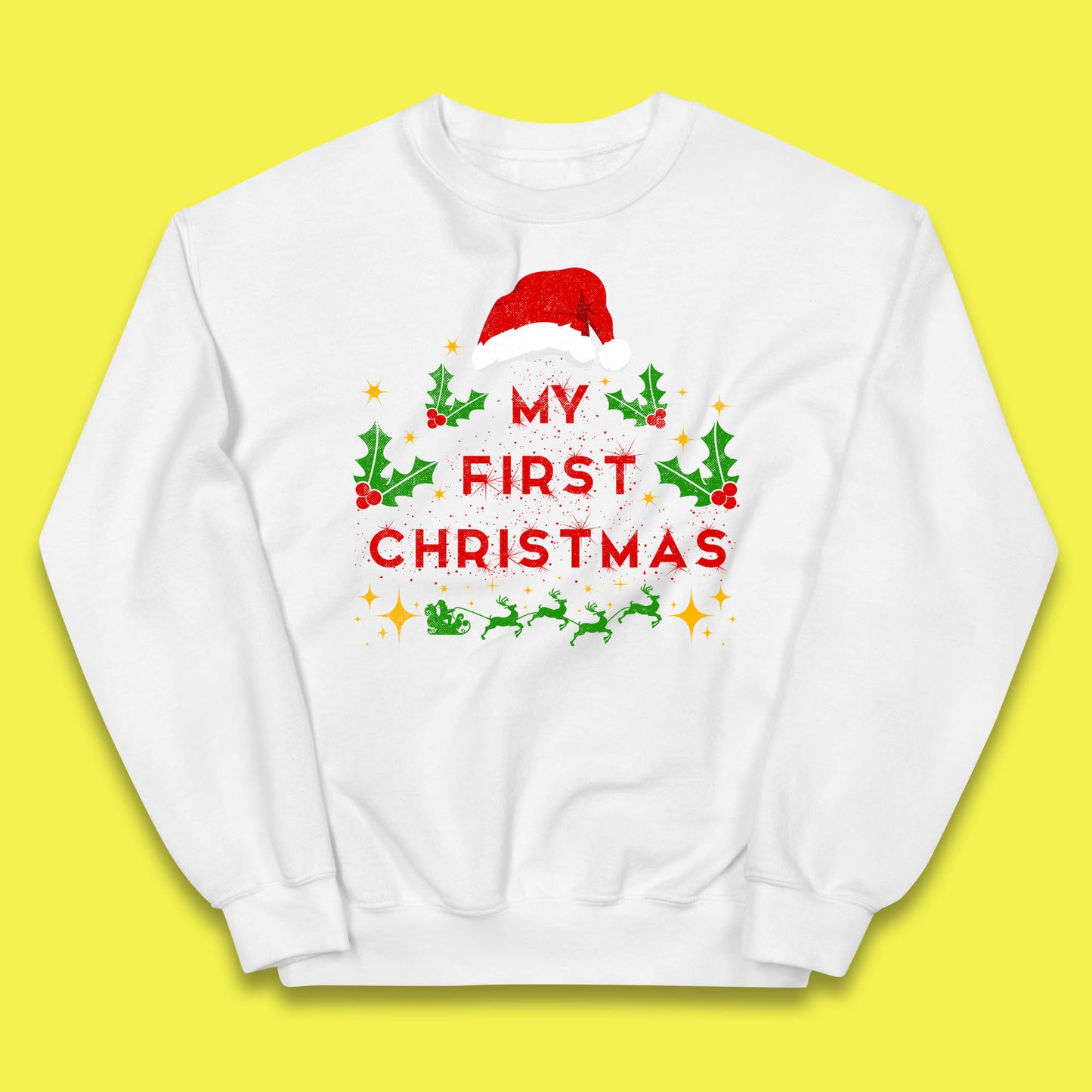my first christmas winter jumper