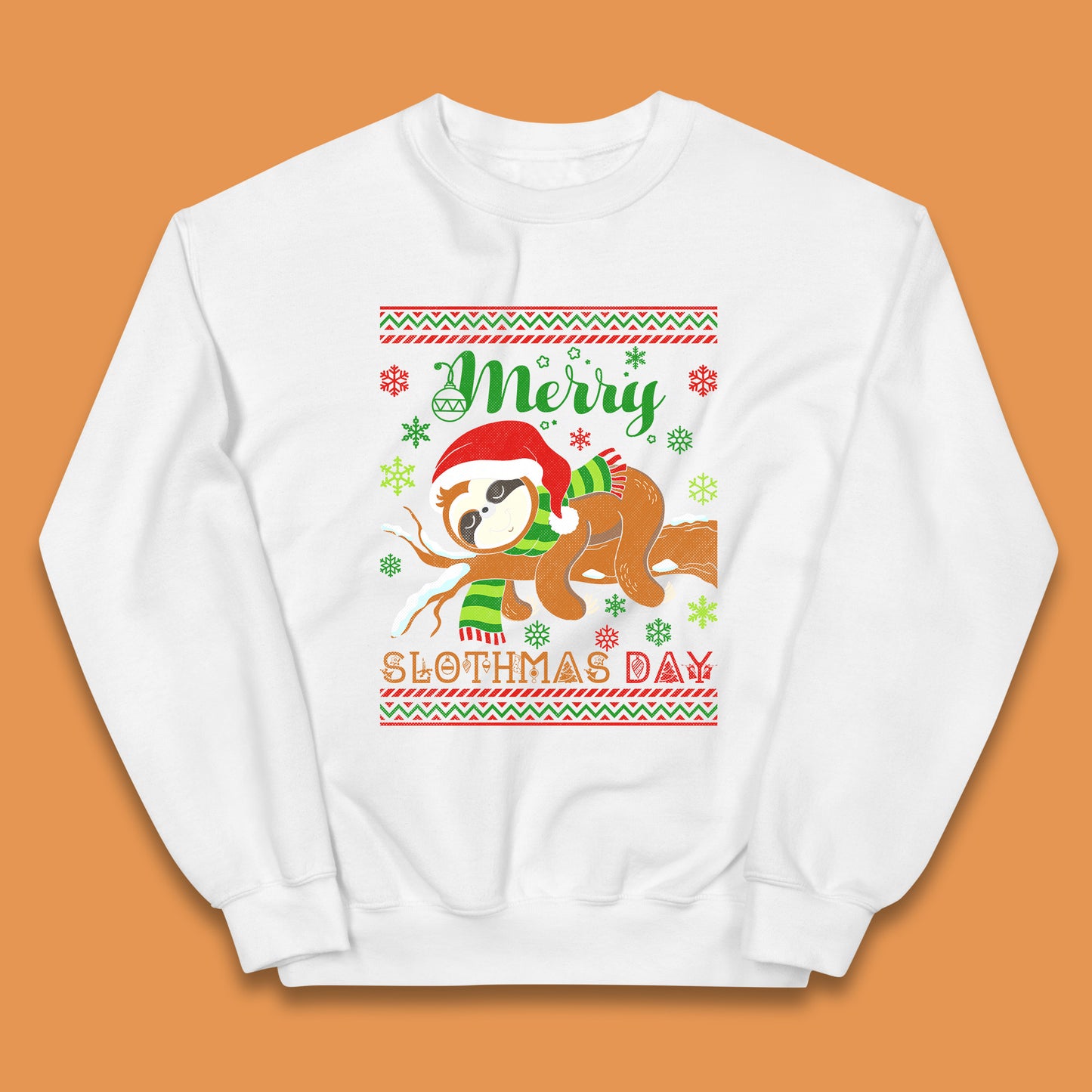 sloth christmas jumper
