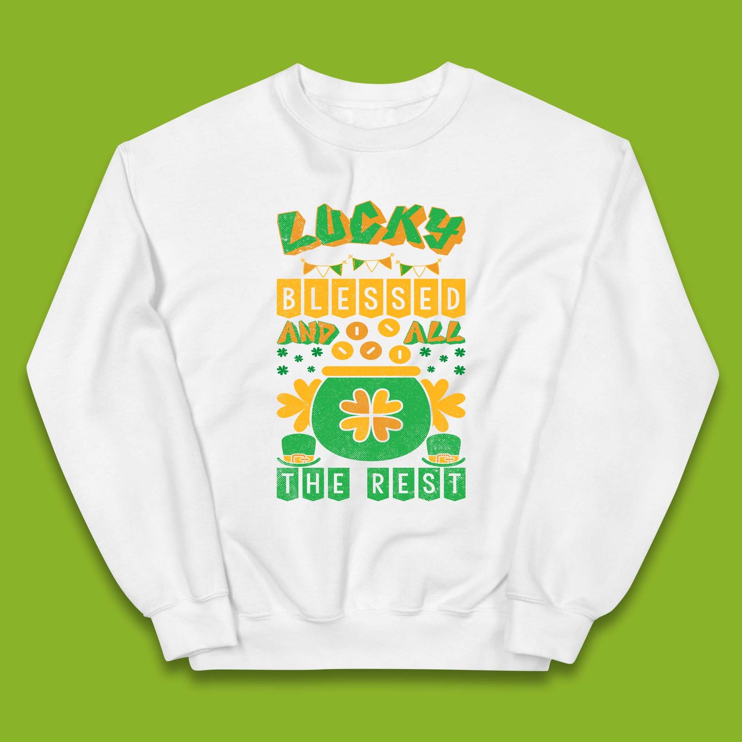 Lucky Blessed and All the Rest Kids Jumper