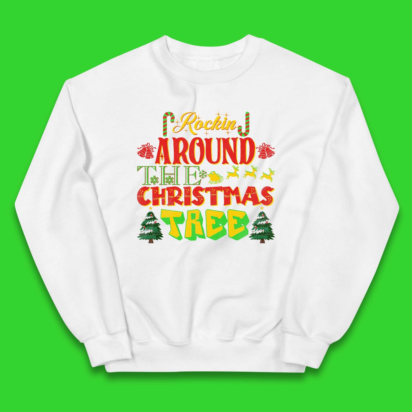 rockin around the christmas tree jumper