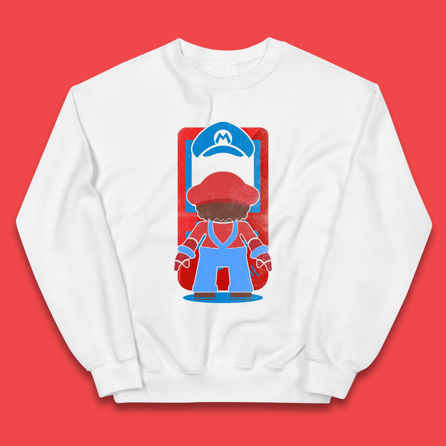 Super Mario Game Series Retro Super Nintendo Switch Console Gamer Mario Game Lovers Kids Jumper