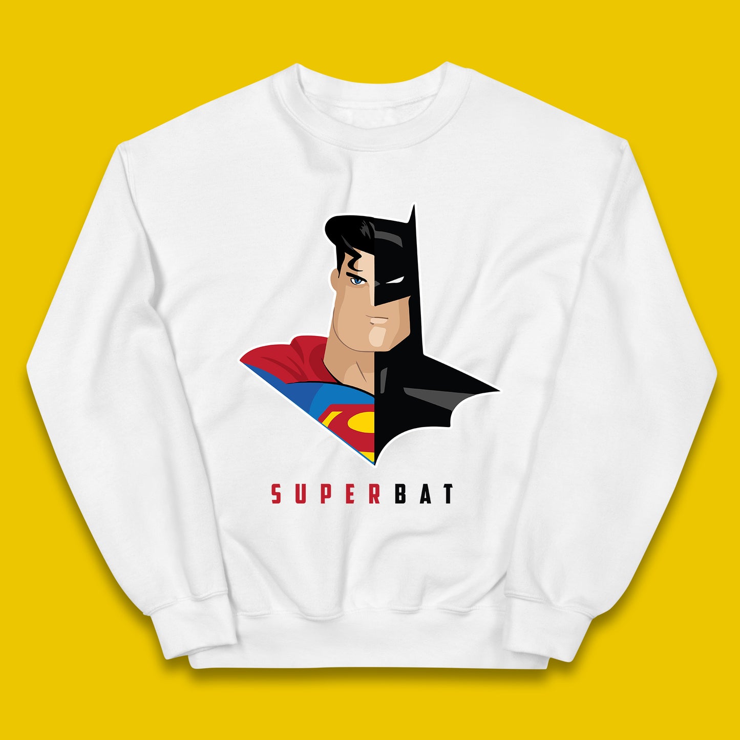 Super Bat Batman V Superman: Dawn Of Justice Superhero Film Comic Book Characters DC Comics Kids Jumper
