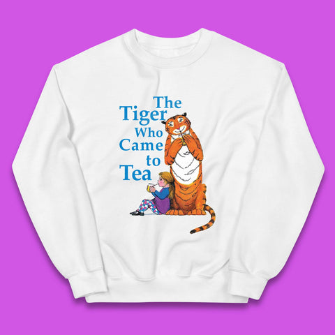The Tiger Who Came To Tea Kids Jumper