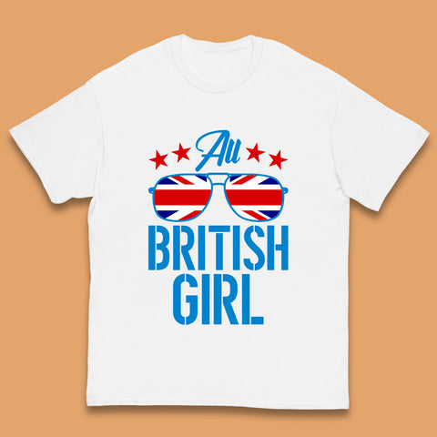 British Girl Kids T-Shirt
