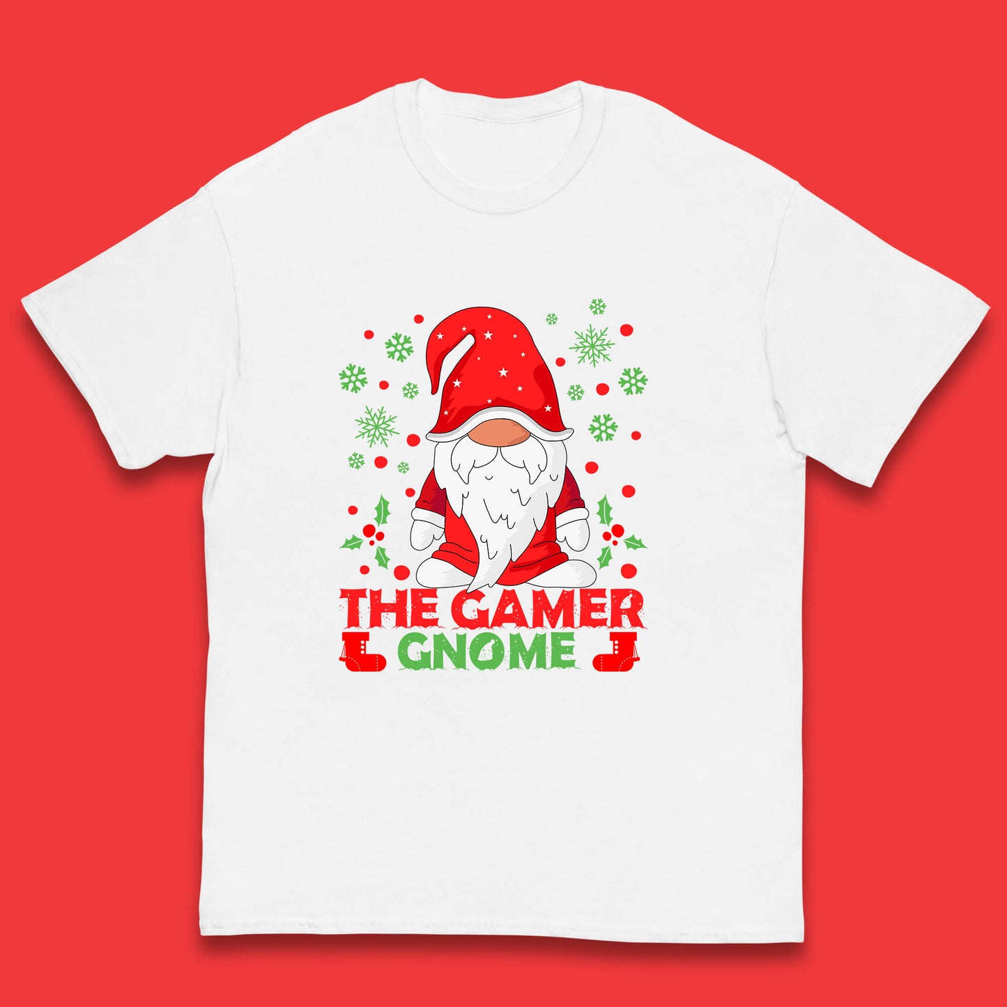 gnome christmas t shirt
