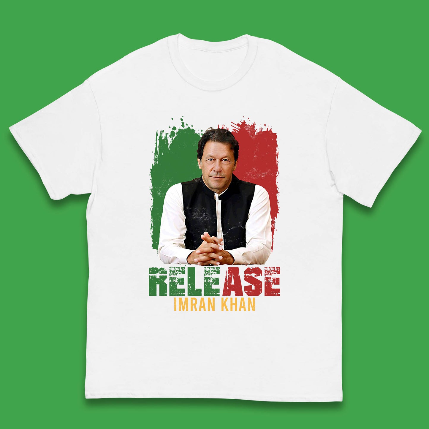 Release Imran Khan Prisoner No 804 Stand With Imran Khan Pakistan Kids T Shirt