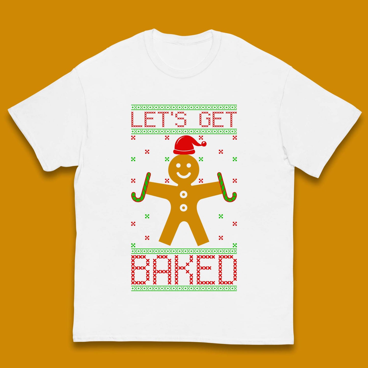 Gingerbread Christmas Kids T-Shirt