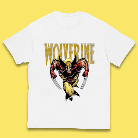 Wolverine Comic book character Marvel Comics Vintage Marvel Wolverine Kids T Shirt