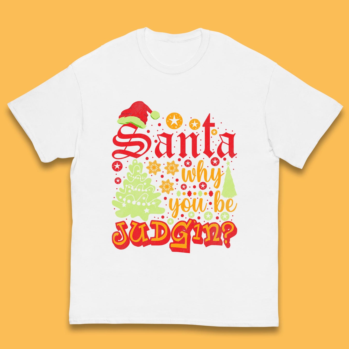 christmas santa why you be judgin funny quotes christmas t shirt