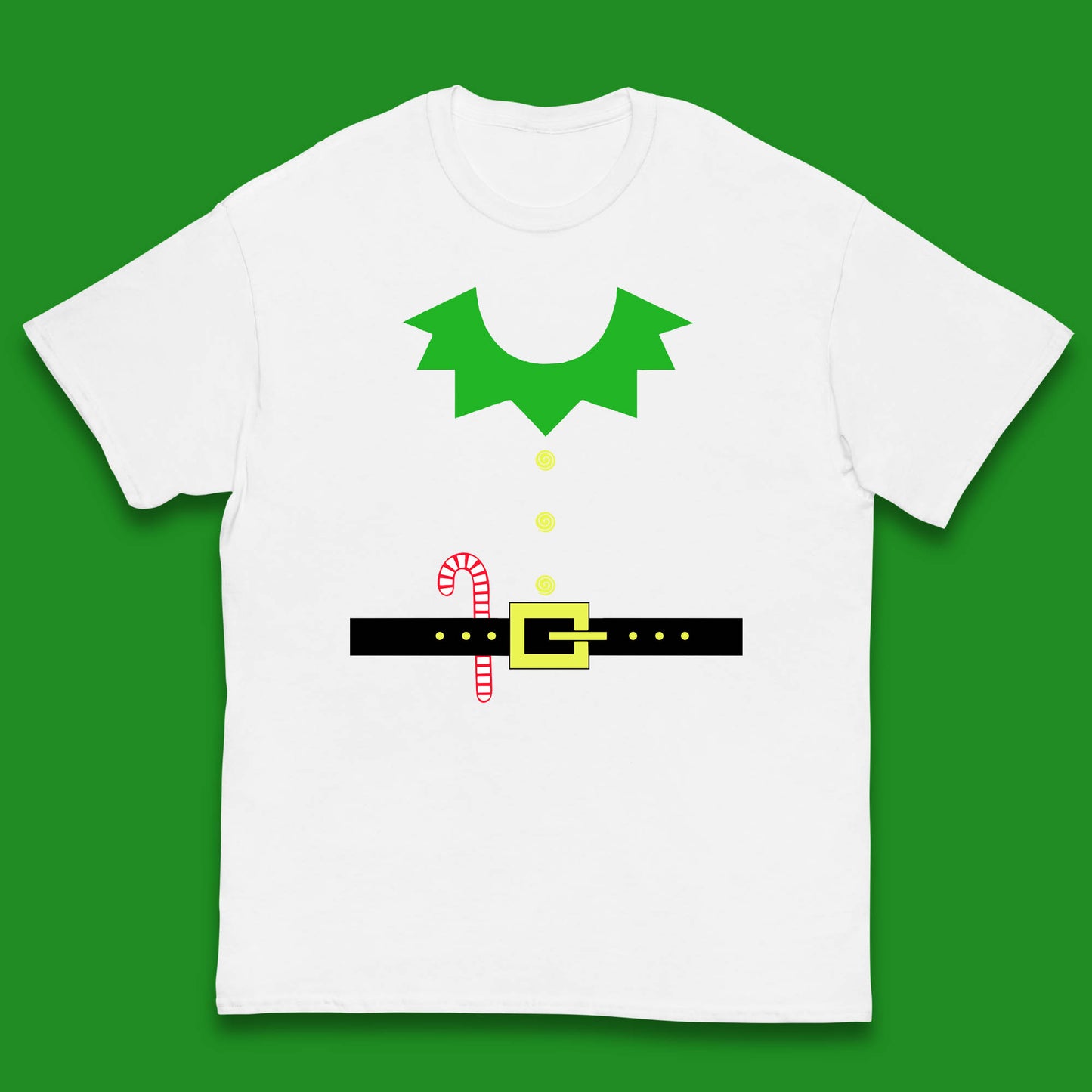 christmas elf costume christmas candy t shirt