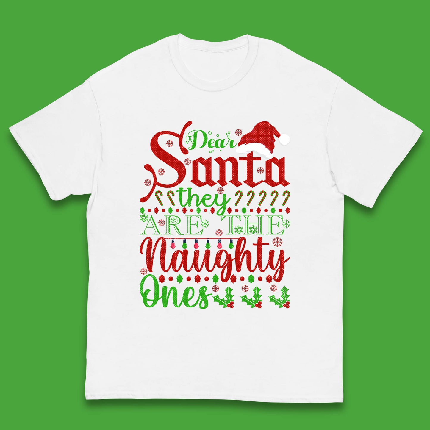 dear santa christmas t shirt