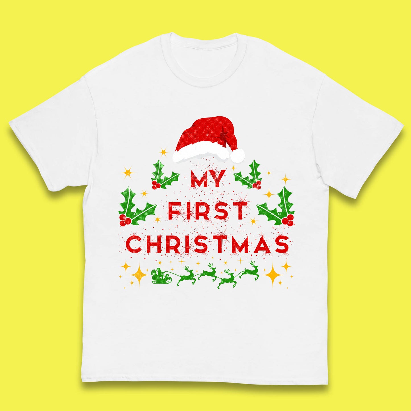 my first christmas winter tee