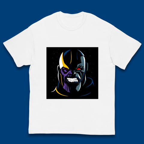 Thanos Comic Book Supervillain Fictional Characters Avengers Endgame Marvel Villian Kids T Shirt