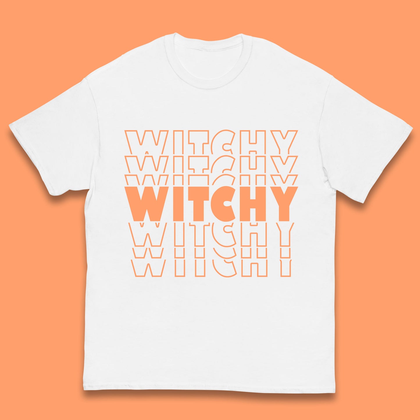 Witchy Halloween Witches Spooky Witch Vibes Witchy Aesthetic Halloween Party Kids T Shirt