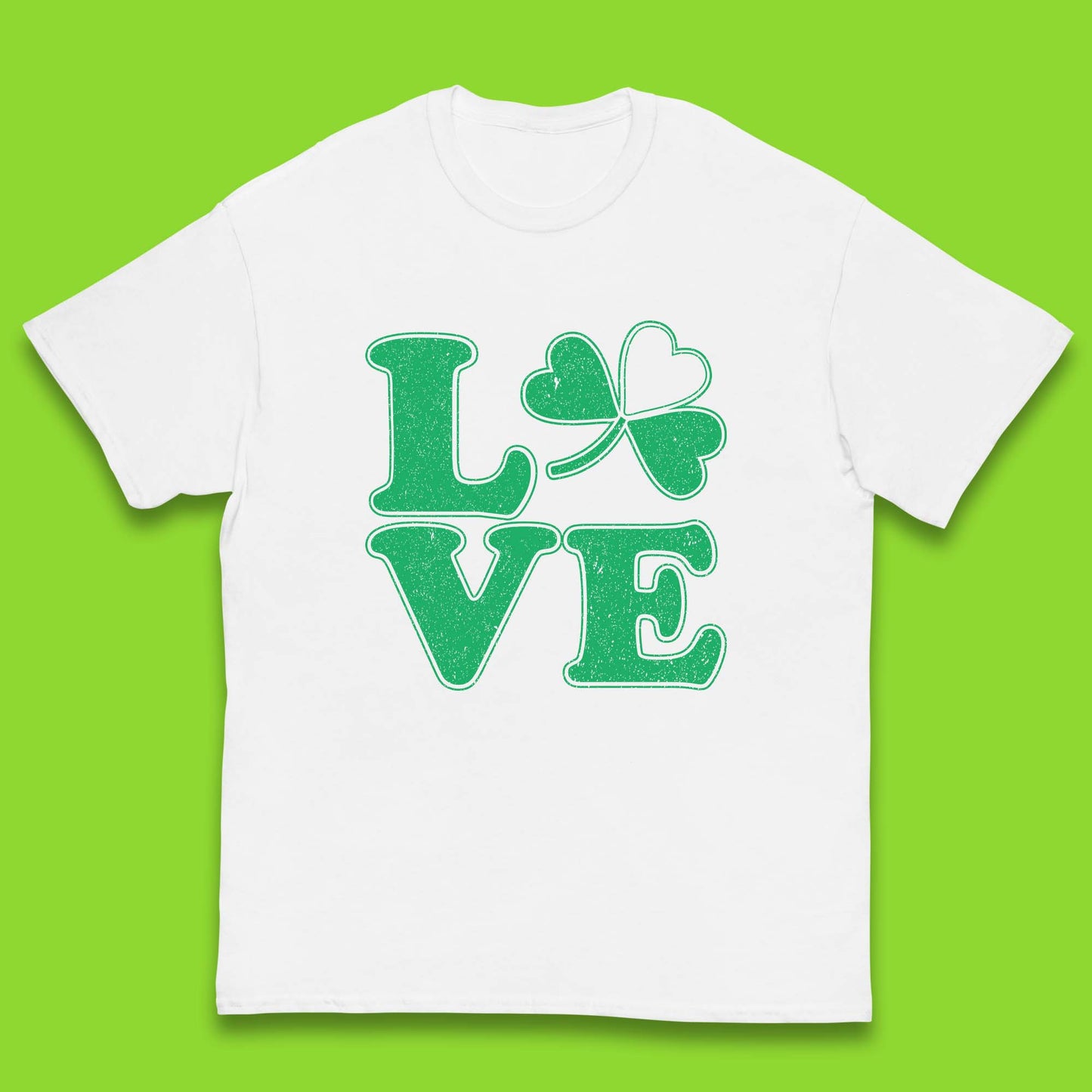 Shamrock Love Kids T-Shirt