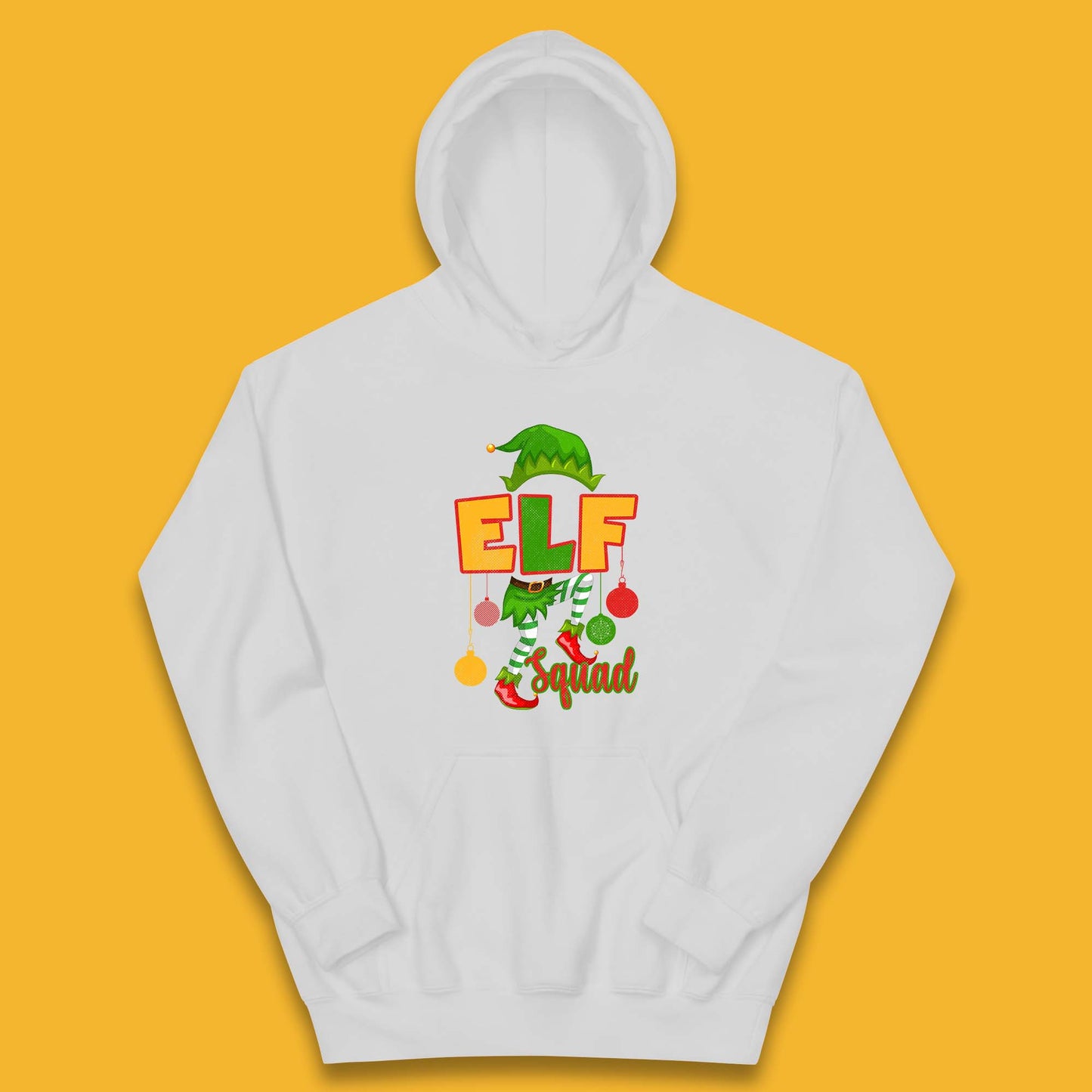 elf squad christmas hoodie