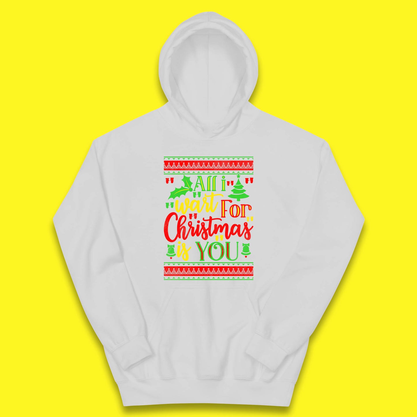 all i want for christmas is you hoodie