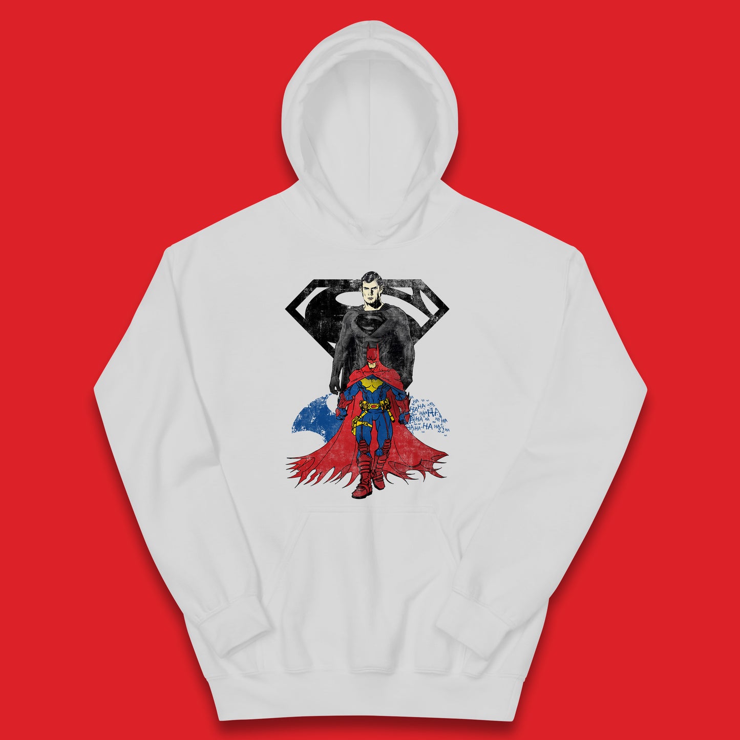 Batman And Superman Future State Dark Detective Superhero Comic Book Characters DC Comics Kids Hoodie