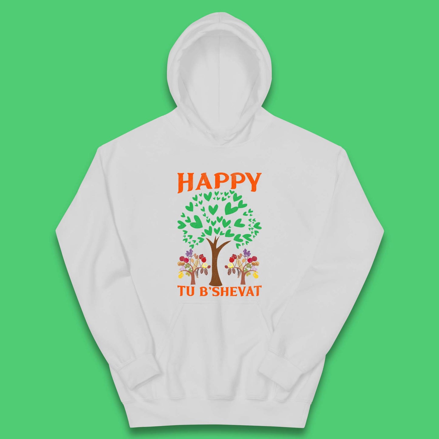 Happy Tu B'Shevat Kids Hoodie