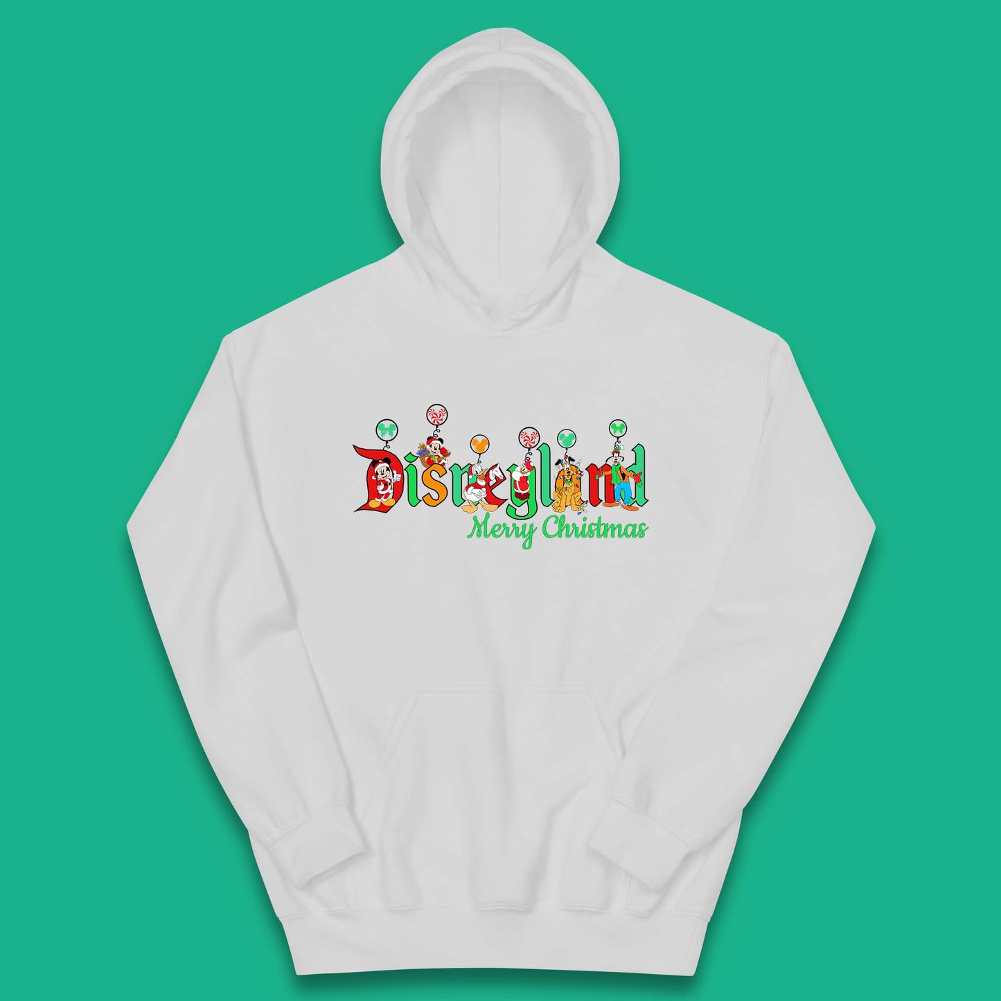 disneyland merry christmas disney mickey and friends hoodie