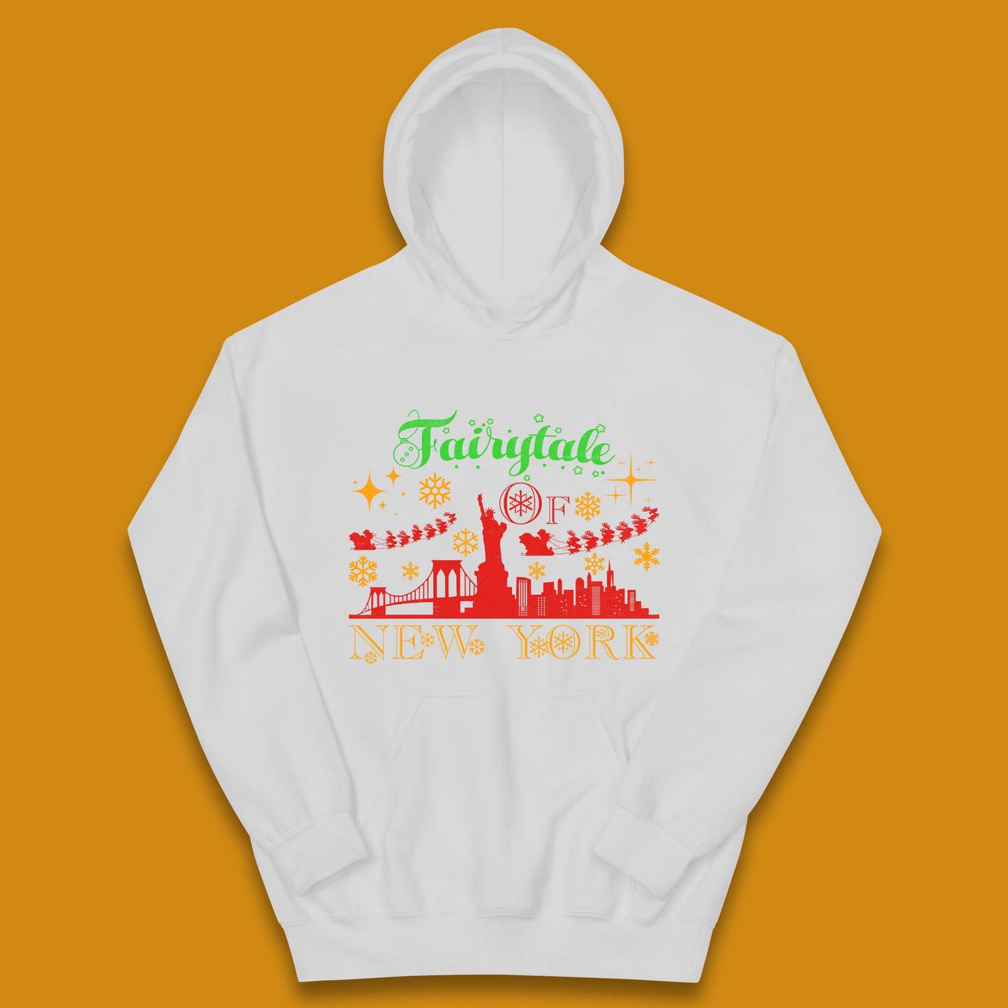 Fairytale Of New York Christmas Kids Hoodie