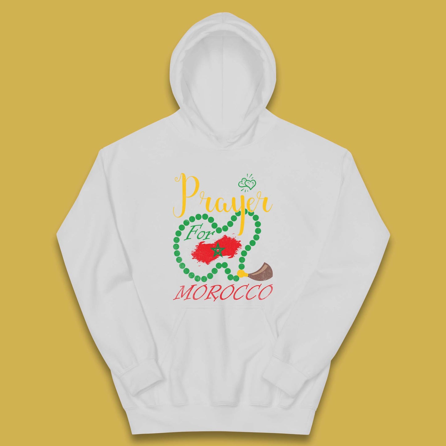 Prayer For Morocco Stay Strong Morocco Earthquake Support Kids Hoodie