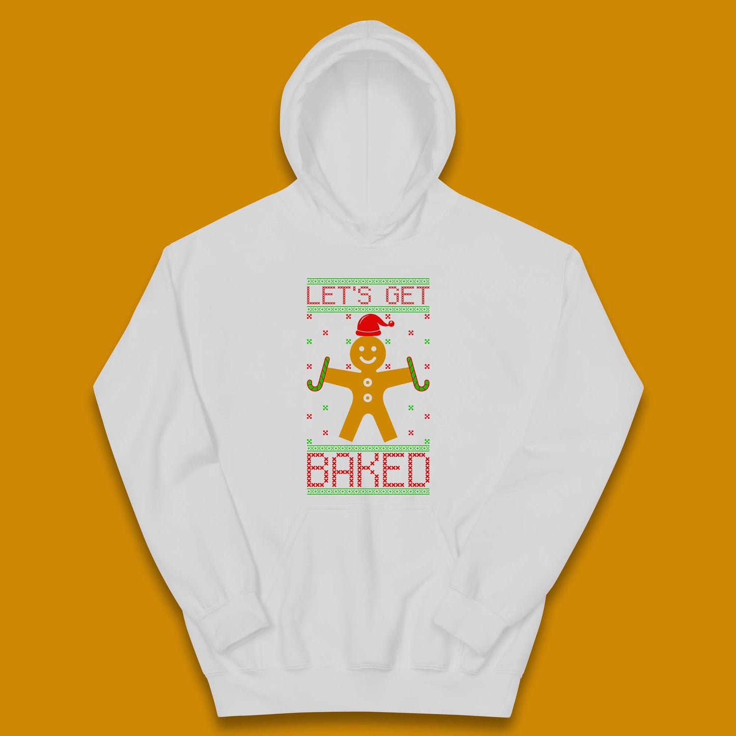 Gingerbread Christmas Kids Hoodie