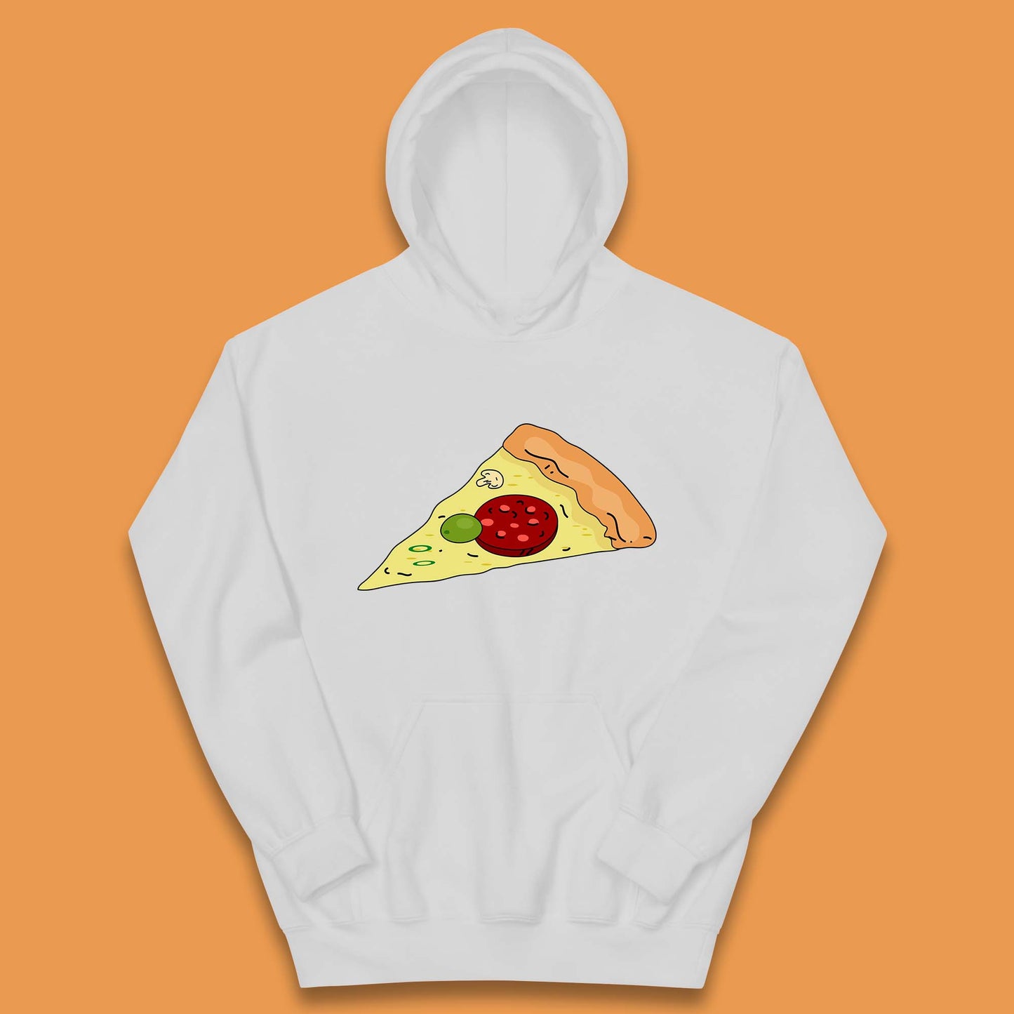 Italian Pizza Slice Pizzaologist Pizza Lover Pizza Holic Pizza Addict Kids Hoodie
