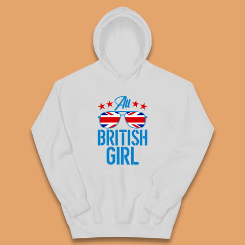 British Girl Kids Hoodie