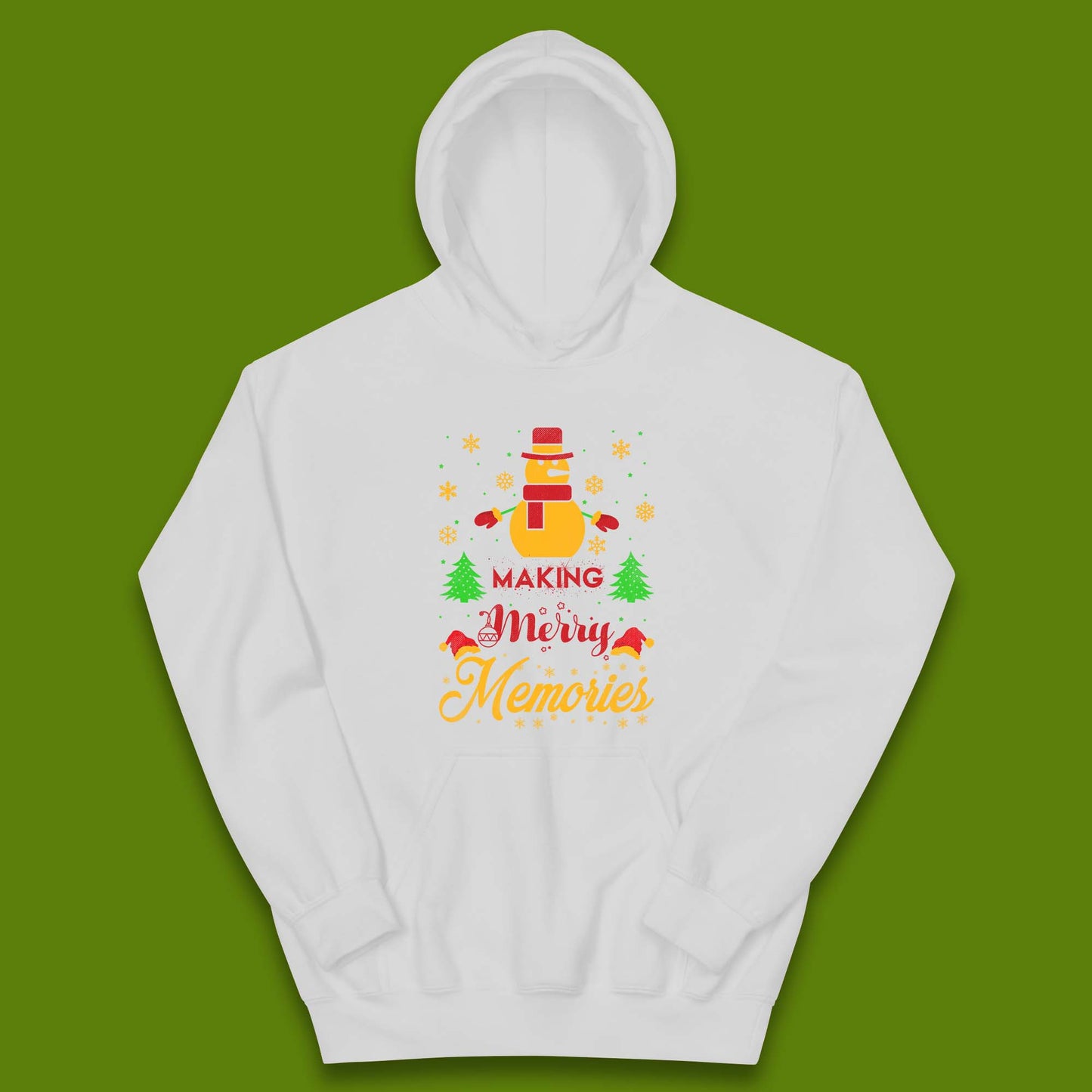 Merry Memories Christmas Kids Hoodie