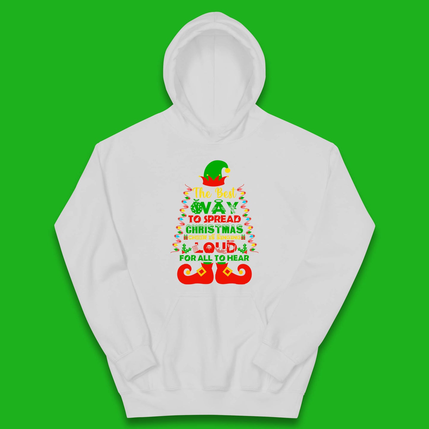 elf christmas quote hoodie